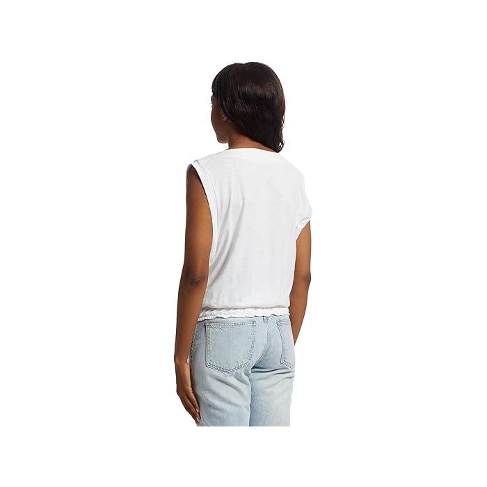 (取寄) リラ P レディース エラスティック ヘム ボートネック トップ Lilla P women Elastic Hem Boatneck Top White P最大16倍7/31限定 (取寄) リラ P レディース エラスティック