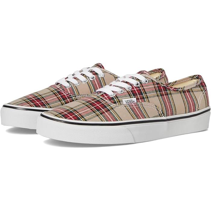 (取寄) バンズ オーセンティック Vans Authentic Plaid Tan VANS（ヴァンズ） (取寄) バンズ オーセンティック Vans Authentic