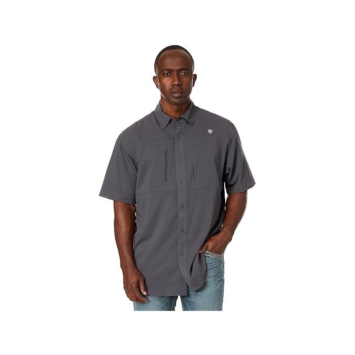 (取寄) アリアット メンズ ベントテック クラシック フィット シャツ Ariat men Venttek Classic Fit Shirt Black 1 P最大17倍1/1限定 (取寄) アリアット メンズ ベントテック クラシック