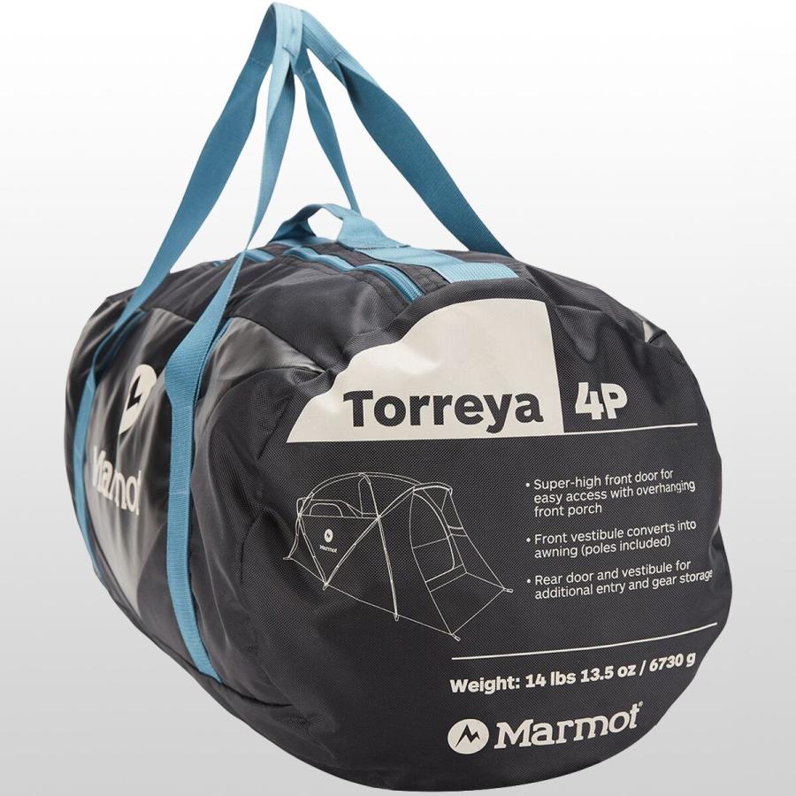 (取寄) マーモット トリーア テント: 4-パーソン 3-シーズン Marmot Torreya Tent: 4-Person Blue｜jetrag｜08