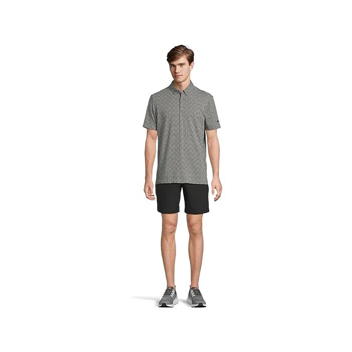 (取寄) アディダス ゴルフ メンズ ゴー-トゥ プリンテッド ストライプ ゴルフ ポロ シャツ adidas Golf men Go-To Printed Stripe Golf Polo Shirt Grey Three Melange/Black adidas（アディダス） (取寄) ゴルフ メンズ ゴー-トゥ プリンテッド