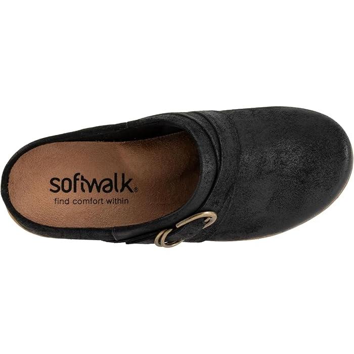 (取寄) ソフトウォーカー レディース  SoftWalk women SoftWalk Asmara Black Embossed P最大17倍1/1限定 (取寄) ソフトウォーカー レディース SoftWalk women