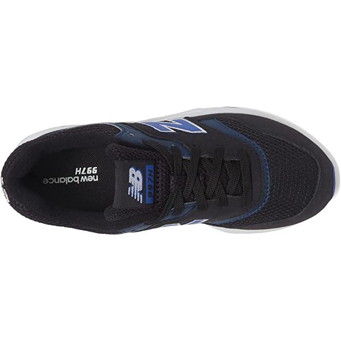 (取寄) ニューバランス キッズ スニーカー ジュニア 子供 靴 997 H New Balance Kids boys 997 H (Little Kid) Black/Marine Blue