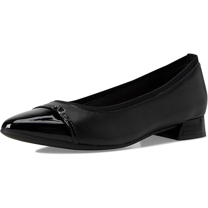 (取寄) クラークス レディース ダスク Clarks women Natalyn Dusk Black Leather Clarks（クラークス） P最大17倍1/1限定 (取寄) レディース ダスク