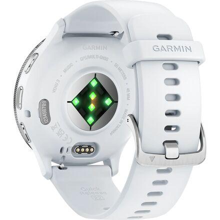 (取寄) ガーミン ベニュー 3 Garmin Venu 3 Whitestone/Passivatedの画像