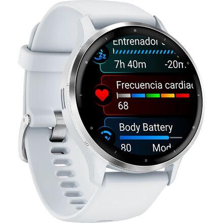 (取寄) ガーミン ベニュー 3 Garmin Venu 3 Whitestone/Passivatedの画像
