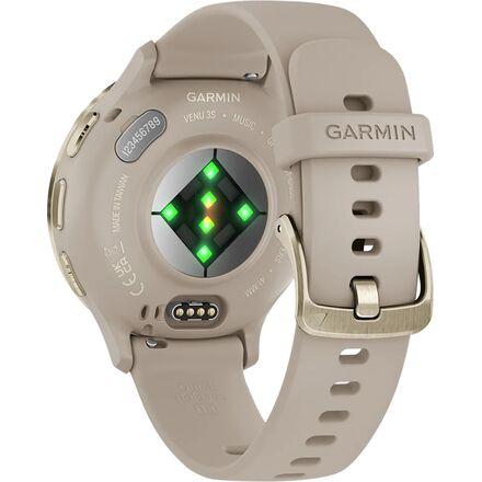 (取寄) ガーミン ベニュー 3S Garmin Venu 3S French Gray/Cream Goldの画像