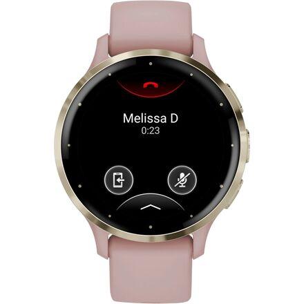 (取寄) ガーミン ベニュー 3S Garmin Venu 3S Pink Dawn/Peach Goldの画像