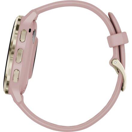 (取寄) ガーミン ベニュー 3S Garmin Venu 3S Pink Dawn/Peach Goldの画像