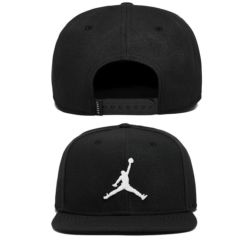 Air Jordan ブラック スナップバックキャップ NIKE JORDAN ジャンプマン スナップバック キャップ 黒