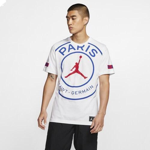 取寄 ジョーダン メンズ パリサンジェルマン ジャンプマン ロゴ Tシャツ Jordan Men S Psg Jumpman Logo T Shirt White Game Royal University Red Jordan Q ジェットラグyahoo 店 通販 Yahoo ショッピング