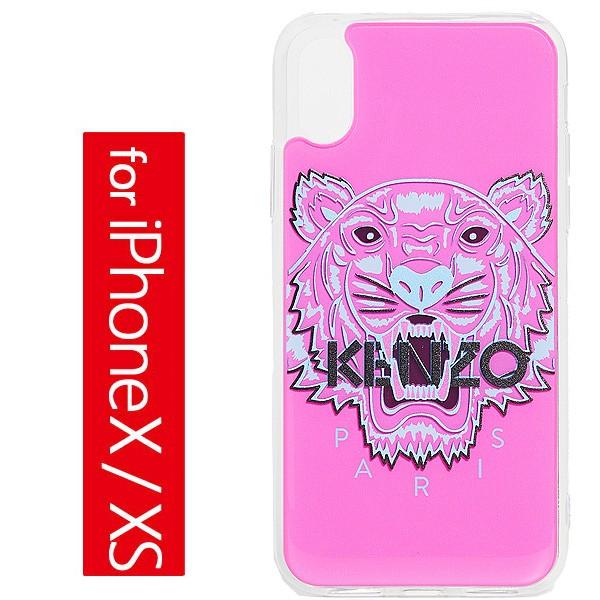 P最大17倍4/29限定 ケンゾー タイガーヘッド アイフォン XS / X ケース ストロベリー KENZO Jumping Tiger iPhone X / XS Case Strawberry 送料無料｜jetrag｜02