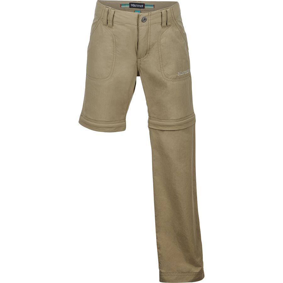 新着商品 倍倍ストア 取寄 マーモット コンバーチブル パンツ Marmot Lobo S Convertible Pant Girls Desert Khaki 倍々ストア 最安 Aleefsurgical Com