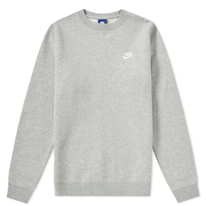 Nike ナイキ トレーナー メンズ 裏起毛 スウェット トレーナー クラブ フリース クルー グレー Nike Men S Nsw Club Fleece Crew 送料無料 Nike N ジェットラグyahoo 店 通販 Yahoo ショッピング