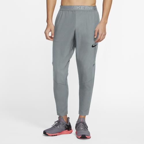 最前線の (取寄)ナイキ メンズ プロ ベント マックス フレックス パンツ Nike Men's Pro Vent Max Flex Pants Smoke Gray Black パンツ、ズボン