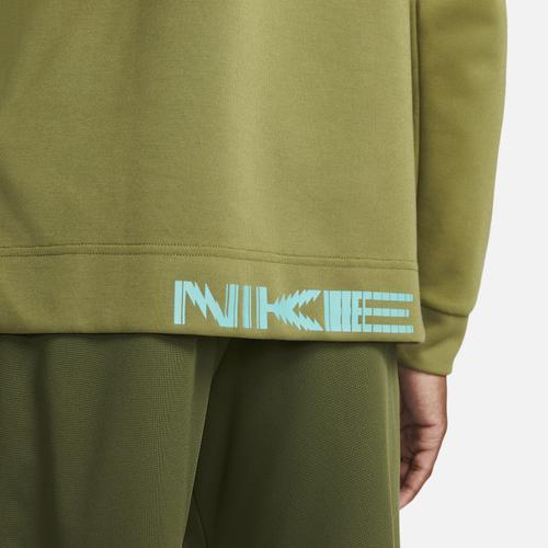 P最大23倍!4月17日限定 (取寄)ナイキ メンズ ドライフィット Q5 フリース プルオーバー Nike Men's Dri-FIT Q5  Fleece Pullover Pilgrim Sequoia Washed Teal