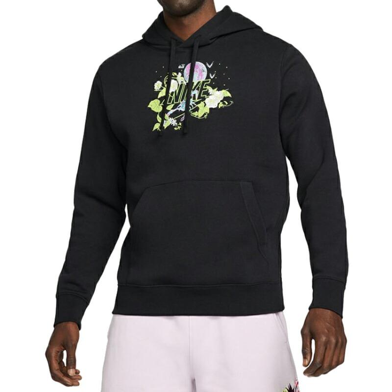 NIKE ナイキ メンズ パーカー ロゴ ツイスト フーディ ブラック 刺繍ロゴ 裏起毛 スウェット ブランド おしゃれ ストリート Nike Men's Logo Twist Hoodie Black 送料無料 NIKE（ナイキ） メンズ パーカー ロゴ ツイスト フーディ ブラック