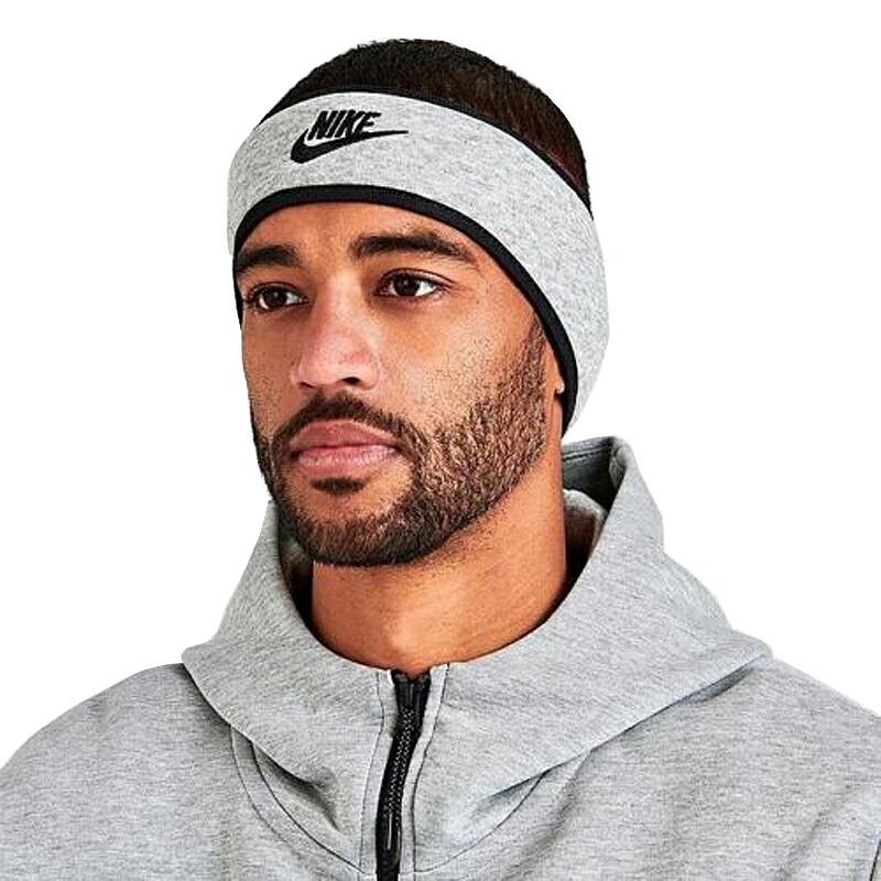 NIKE ナイキ ヘッドバンド メンズ レディース クラブ フリース ヘアバンド グレー niken1007162nジェットラグ