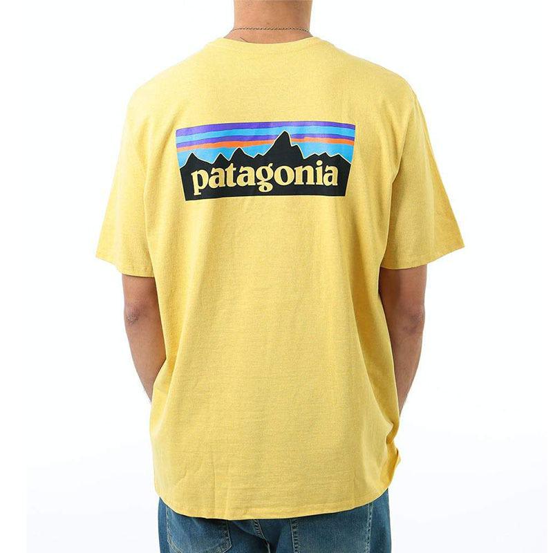 Patagonia パタゴニア Tシャツ メンズ 黄色 オーガニックコットン バックプリント 半袖tシャツ ロゴ 半袖送料無料 Patagonia Men S P 6 Logo T Shirt Patagonia My N ジェットラグyahoo 店 通販 Yahoo ショッピング