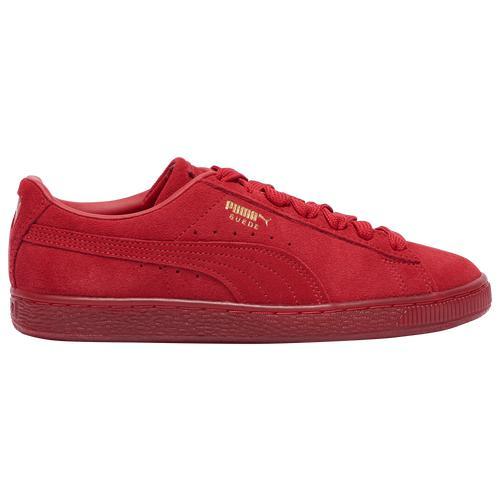 定番 Women S Puma クラシック スエード プーマ シューズ レディース 取寄 プーマ シューズ プーマ Puma Shoes Mono Red Red Classic Suede Puma シューズ