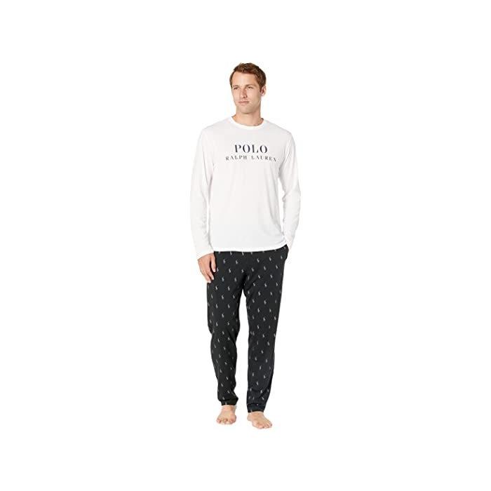 ポロ ラルフローレン メンズ ロンT 長袖Tシャツ グラフィック ロゴ