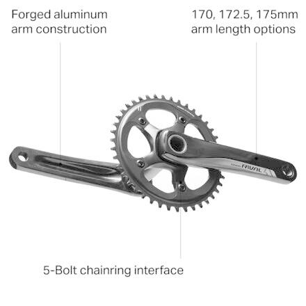 取寄) スラム ライバル 1 GXP クランクセット SRAM Rival Crankset