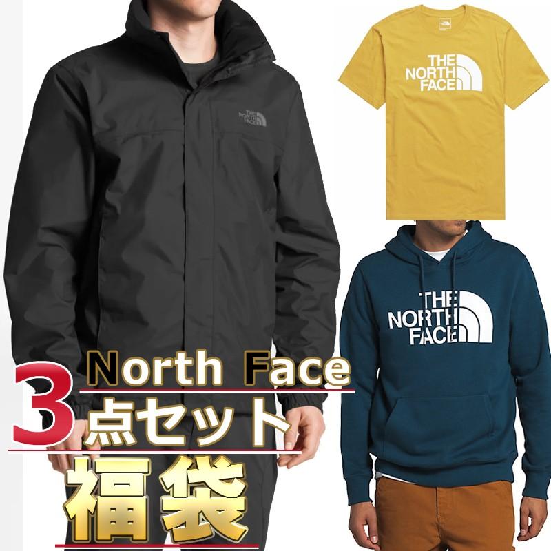 ノースフェイス メンズ 福袋 ジャケット Tシャツ パーカー 3点セット USAモデル NORTH FACE メンズ ブランド アウトドア 福袋 2024 予約 2023｜jetrag