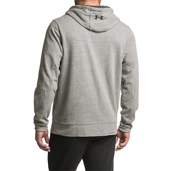 アンダーアーマー メンズ フルジップ パーカー スポーツスタイル フリース フーディ スウェット 灰 グレー Under Armour Men's 【コンビニ受取対応商品】 | UNDER ARMOUR | 01