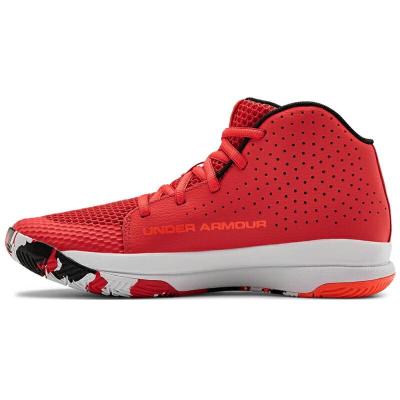 UNDER ARMOUR（アンダーアーマー） バッシュ キッズ ジュニア 赤