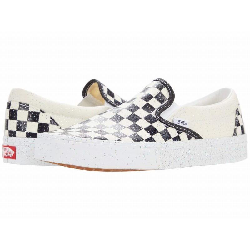 楽天市場 取寄 Vans バンズ スニーカー クラシック スリップ オン ユニセックス メンズ レディースvans Unisex Classic Slip Confetti Black True White 50 Off Www Kslcity Com My