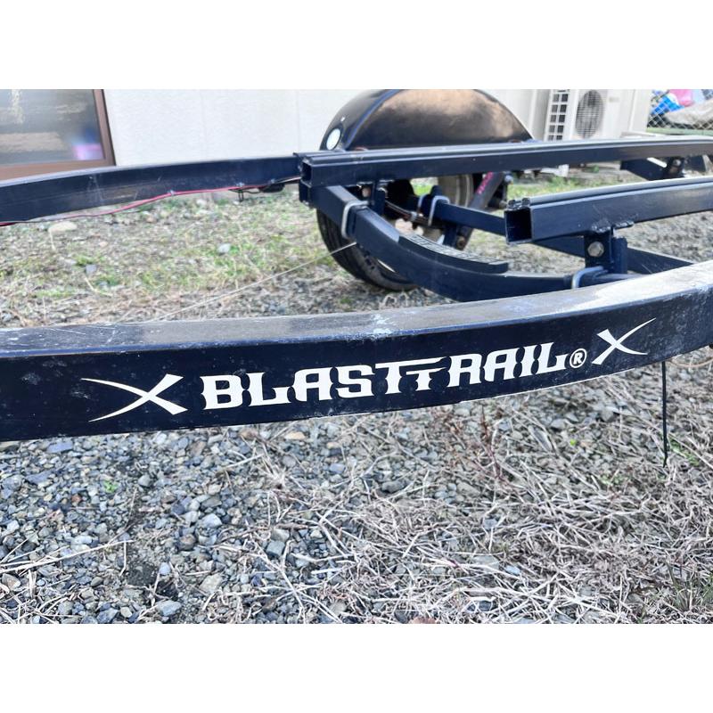 現状販売/引き取り限定】ブラストトレイル製 トレーラー 自動車検査証