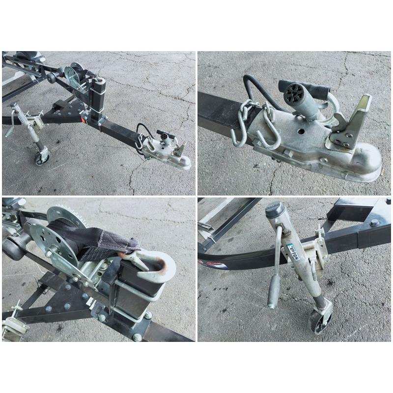 引き取り限定】ソレックス製 トレーラー 自動車検査証あり 中古 引き取り限定】ソレックス製 トレーラー 自動車検査証あり 中古