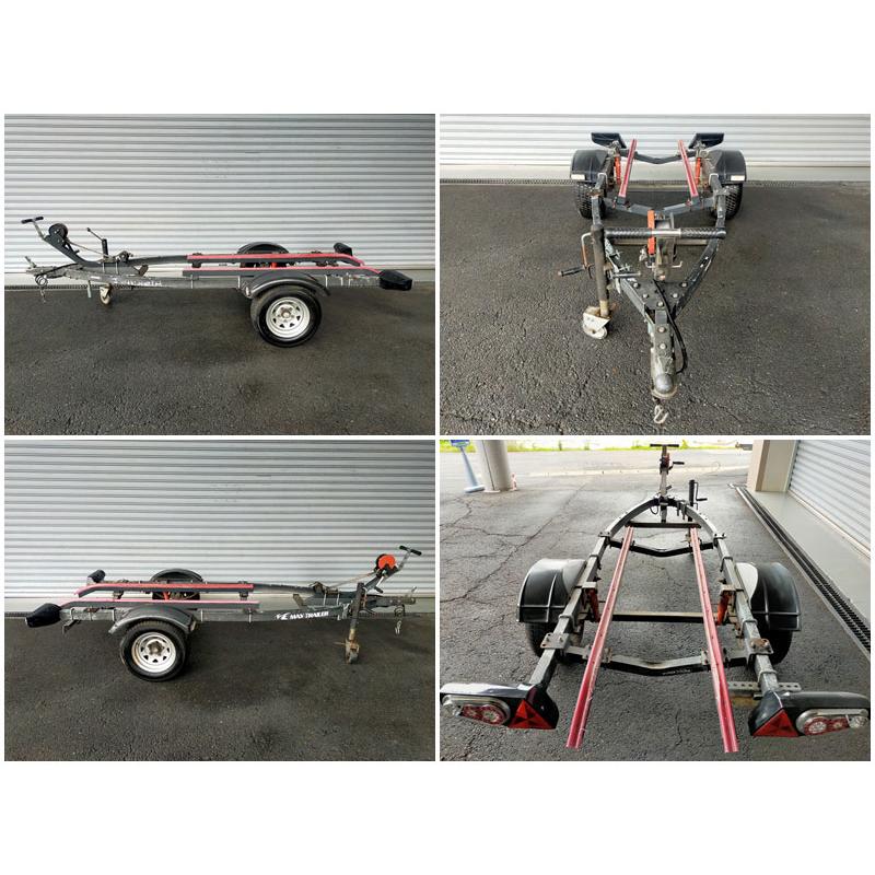 現状販売/引き取り限定】タイトジャパン製 マックストレーラー 自動車