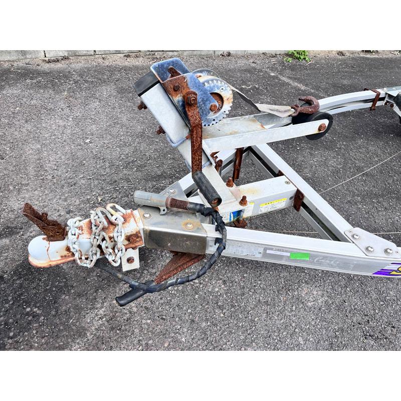 現状販売/引き取り限定】サントレックス製 軽ナンバートレーラー