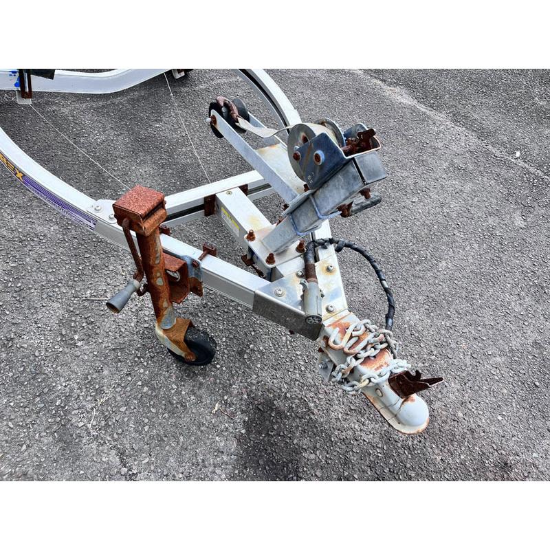 現状販売/引き取り限定】サントレックス製 軽ナンバートレーラー