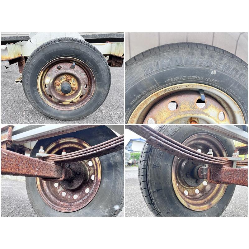 現状販売/引き取り限定】サントレックス製 軽ナンバートレーラー