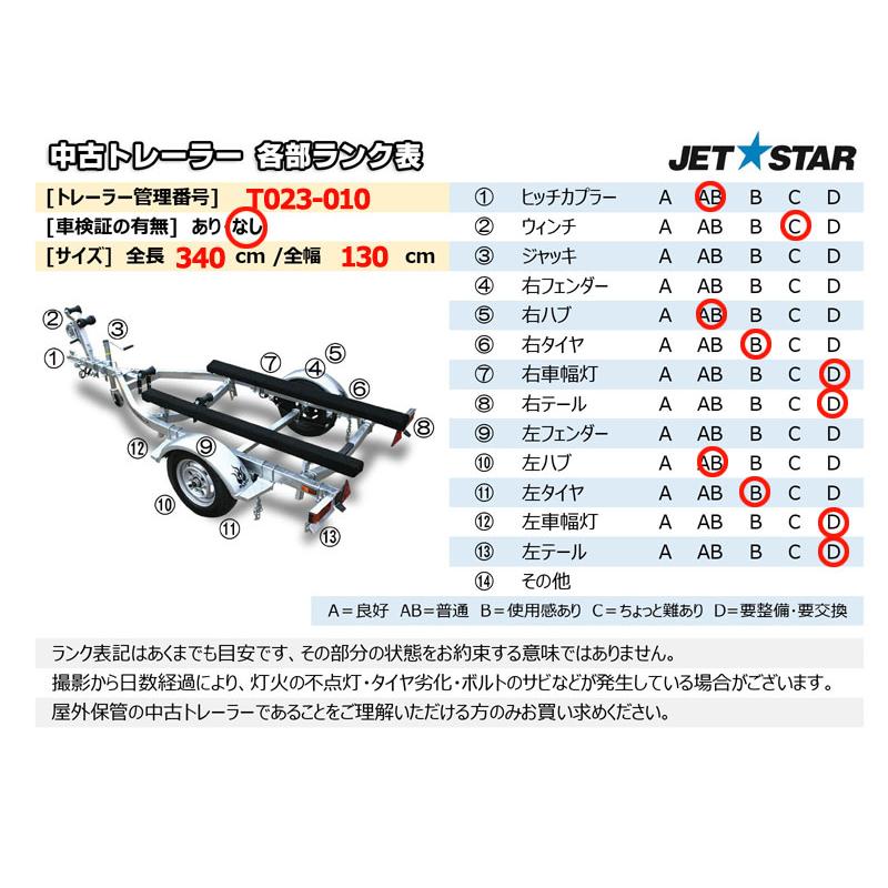引き取り限定】自作トレーラー(軽サイズ) 自動車検査証なし 引き取り限定】自作トレーラー(軽サイズ) 自動車検査証なし