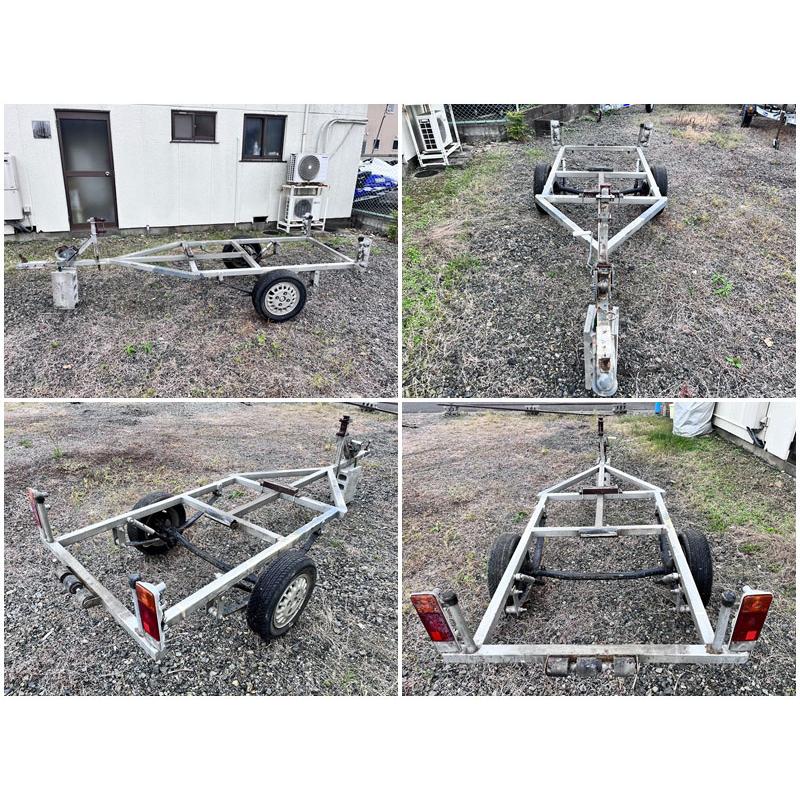 引き取り限定】自作トレーラー(軽サイズ) 自動車検査証なし 引き取り限定】自作トレーラー(軽サイズ) 自動車検査証なし