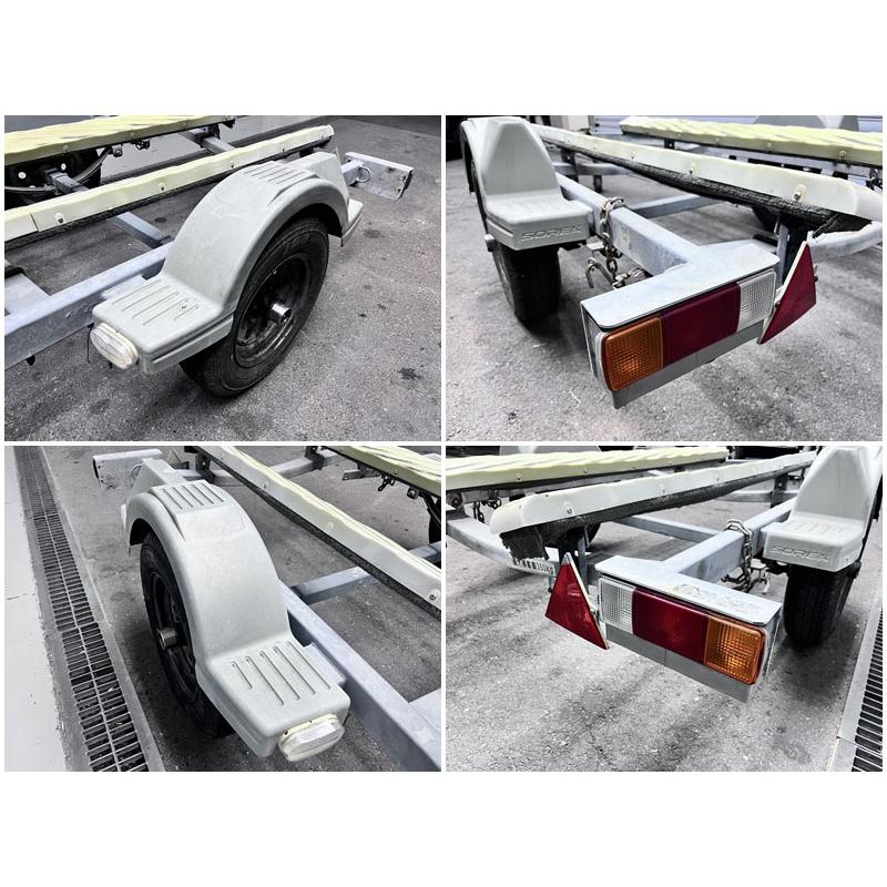 現状販売/引き取り限定】ソレックス製 トレーラー 自動車検査証あり