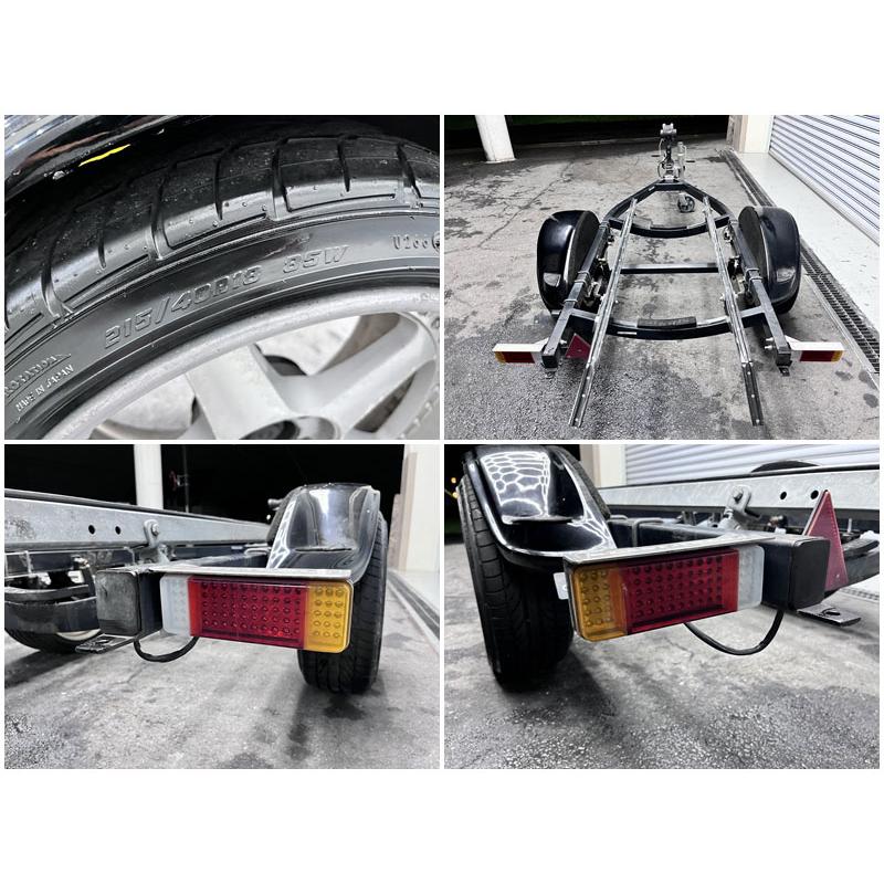 現状販売/引き取り限定】ブラストトレイル製トレーラー(軽