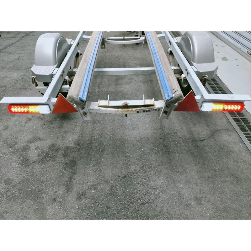 現状販売/引き取り限定】軽ナンバートレーラー 自動車検査証あり 中古 