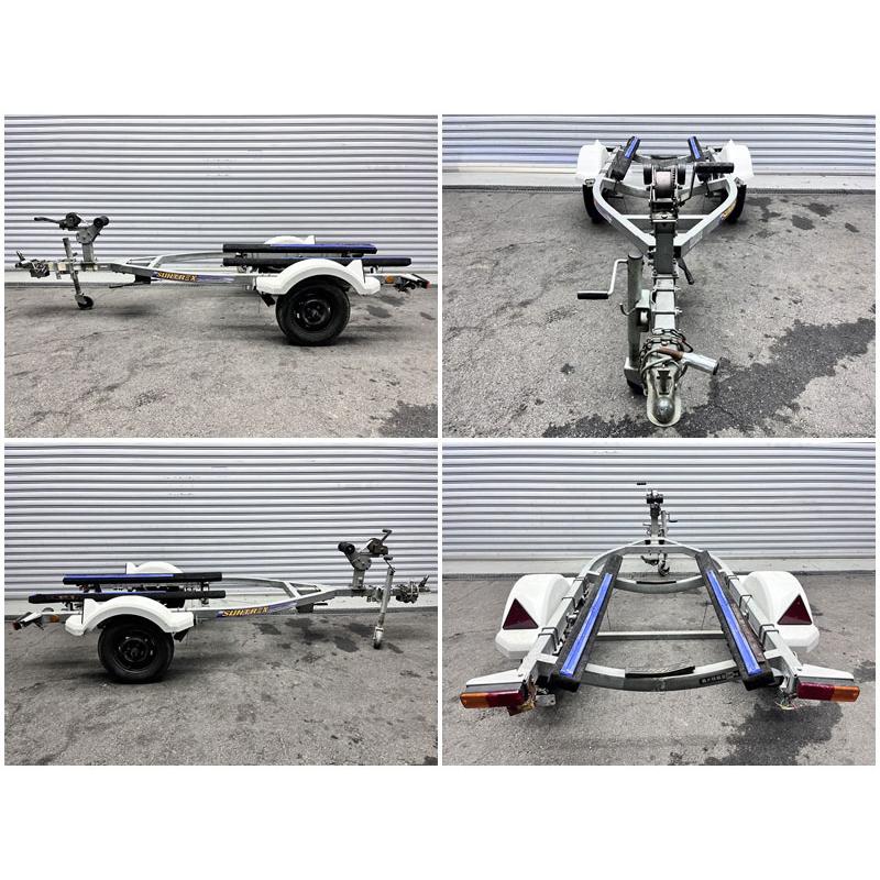 現状販売/引き取り限定】サントレックス製 軽ナンバートレーラー