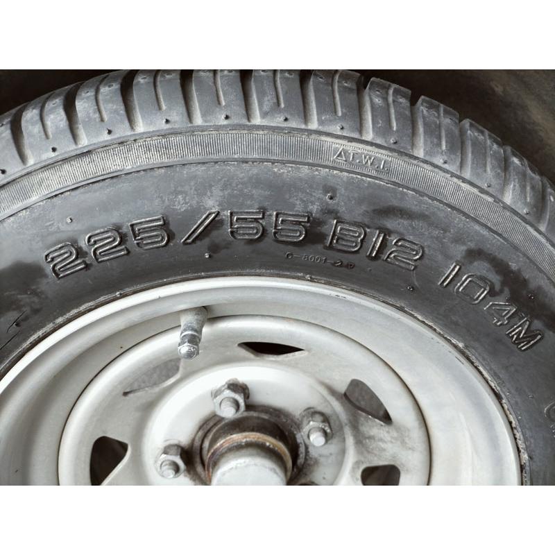 ②タイトジャパン　マックストレーラー225/35 B12 104M タイヤ ホイ ②タイトジャパン マックストレーラー225/35 B12 104M タイヤ