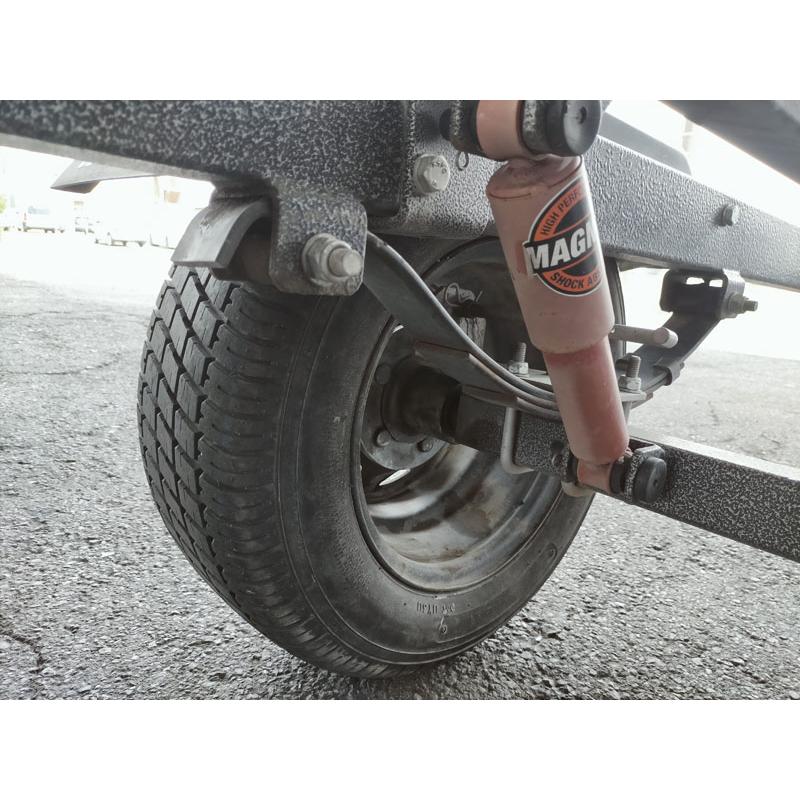 ②タイトジャパン　マックストレーラー225/35 B12 104M タイヤ ホイ 現状販売/引き取り限定】タイトジャパン マックストレーラー 自動車