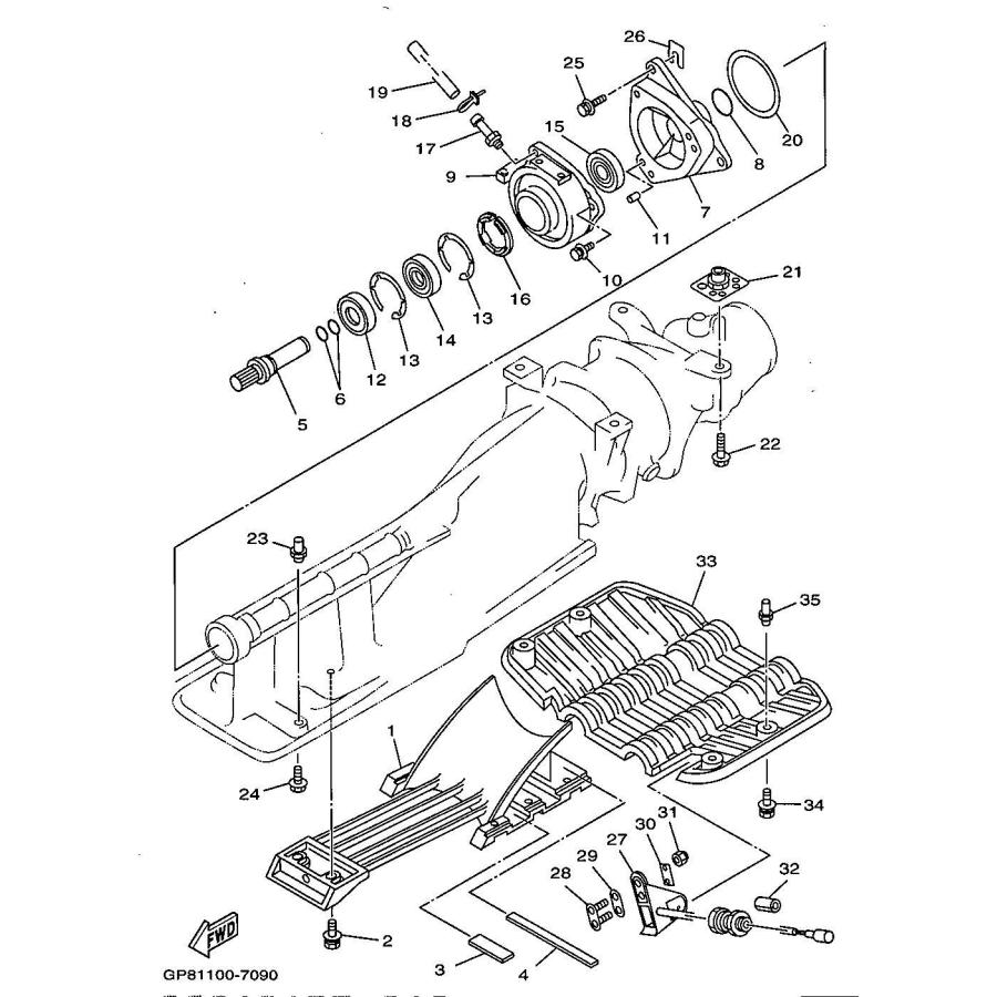 YAMAHA 1200GP'97 Aftermarket RIVA RIDEPLATE Used (部品番号 YAMAHA 1200GP'97 Aftermarket RIVA RIDEPLATE Used (部品番号