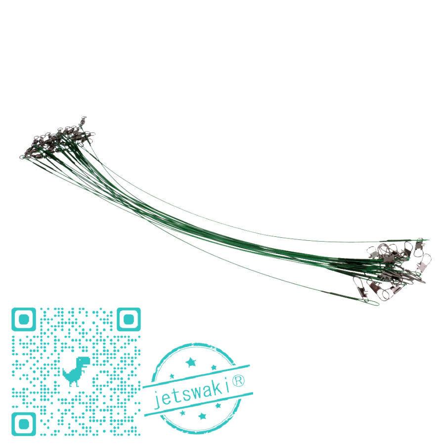 売上実績no 1 釣り釣りは スチールワイヤリーダーのスピナーラインスイベルを誘惑する Www Ford Tools Co Za