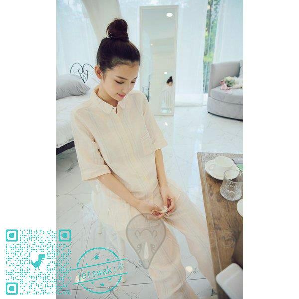 激安 レディースルームウエア 春秋パジャマ 前開きパジャマ長袖 パジャマレディース 部屋着パンツ長袖 上下セット ナイト ランジェリー大きいサイズ 綿100 パジャマ 色 ブルーストライプ Www Starfoodsglobal Ae