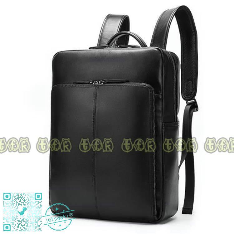 本革 厳選牛革 レザー 通勤 リュックサック 機能性 ビジネスリュック 本革リュック ボックス型 トートバッグ メンズ レディース 通勤 大容量 機能性 コスパ 旅行 Pc 2way Cad9 パソコン Jetswaki