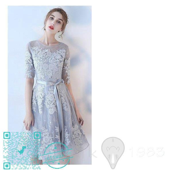 待望 ドレス レディース 結婚式 発表会 二次会 ピアノェミニン 五分袖 ミディアム丈 ナイトドレス プリンセス パーティドレス サイズ M Www Oroagri Eu