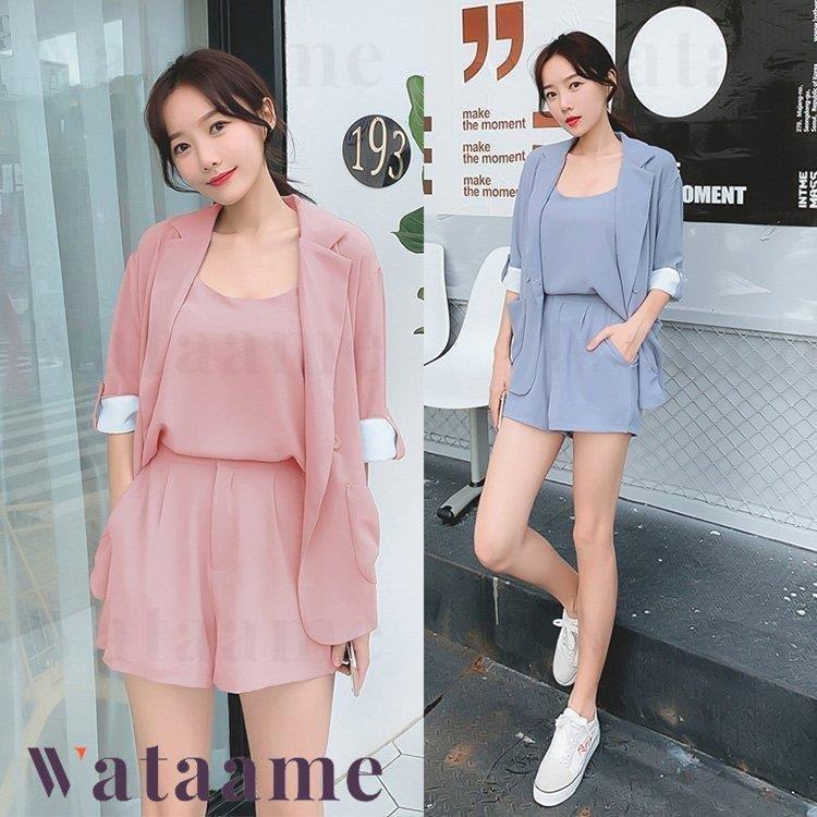 セットアップ レディース 40代 春 夏 半袖 セットアップ 通勤 ショットパンツ ブラウス シフォン セットアップ カジュアル オシャレ 韓国風 着痩せ 大人 30代 Iwmkhabfpn ファッション Pci Edu Pe